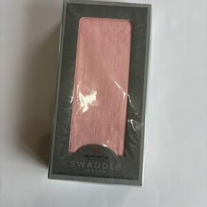 Newcastle Classics Pink Rose Bamboo‎ Muslin Swaddle 47"x47" Multi Use NEW